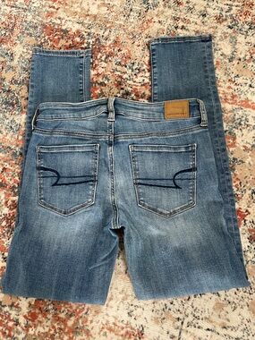 American Eagle Outfitters Medium Blue Women's Skinny Jeans